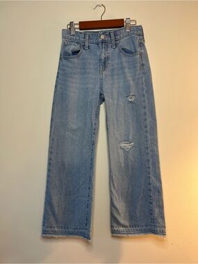 Old Navy Light Blue Straight-Leg Jeans